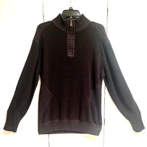 BKE QUARTER ZIP MENS SWEATER  SIZE EXTRA LARGE